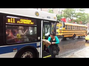 MTA NYCT B11 City Bus - August 13, 2013