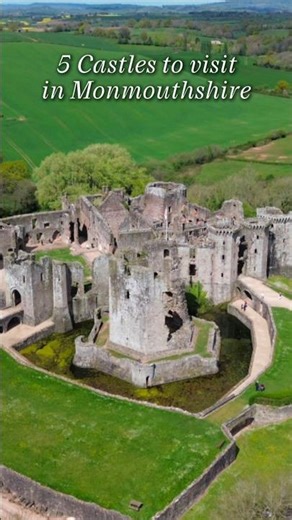 5 Castles to See in Monmouthshire Wales #castle #daysout #historicalplaces #wales #history #uktravel