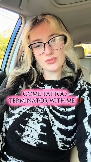 Would you get your favorite movie character tatted • #tattooartist #femaletattooartist #inked #tattoo #newhampshire #newengland #terminator #terminatortattoo #blackwork | Avivah Ahavah Lowe