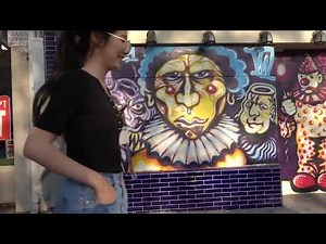 Walk around Telegraph Avenue in Berkeley, California USA