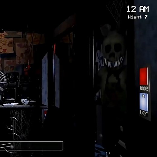 Sinister Springtrap in FNaF 1 (FNaF Jumpscares)