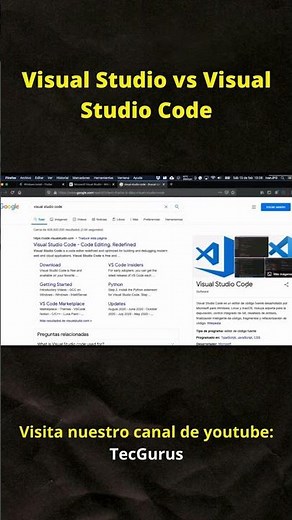 Diferencias entre Visual Studio y Visual Studio Code