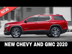 9 All-New Chevrolet and GMC Cars Arriving in 2020 (Interiors and Exteriors)
