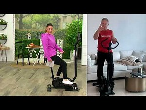 FITNATION Seated/Standing Compact Elliptical on QVC