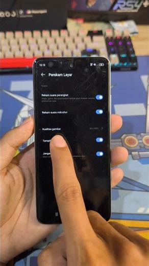 How to Set Screen Recorder Image Quality on Mobile #android #smartphone #shorts