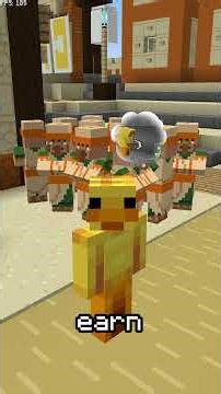 Inflation Explained in Minecraft 💰 #minecraft #explained #funny #story #explainedinminecraft