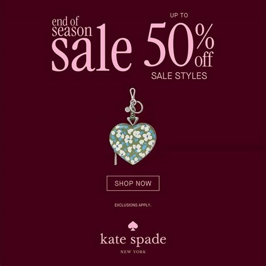 Kate Spade End of Season Sale Is Still On!