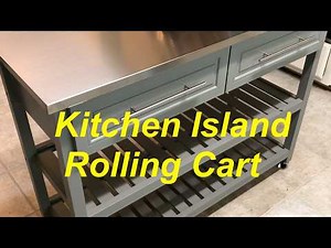 Kitchen Cart unbox and assembly