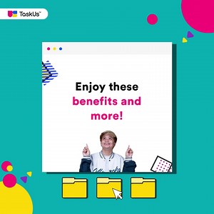 Join TaskUs and enjoy Ridiculously Good benefits! No previous BPO experience required. 📍 MDC 101 Bldg., Paliparan, Bacoor, Cavite 📅 Mondays to Fridays, 8am-5pm *Terms and Conditions apply | TaskUs