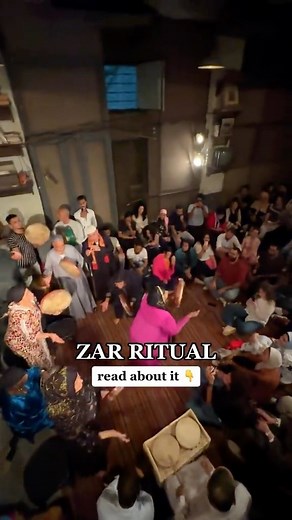 Embracing ancient traditions: Witnessing the mesmerizing Zar ritual, a captivating dance between tradition and spirituality.✨ The Zar ritual is an ancient Egyptian tradition that involves a spiritual healing ceremony. It is believed to have originated in Sudan and was later adopted by Egyptians. The ritual is performed to rid individuals of evil spirits or negative energies that may be causing physical or mental distress. 🎥: @alexploringlife via tiktok 📍 @makan.musicvenue | MyEgypt