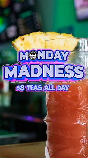 👉 It's Monday Madness! 👊 $8 teas at all Island Root North locations! Join us for a great start to the week! #kava #kavabar #mondaymadness #shells #rooted #islandroot | Island Root Kava Bar Suntree