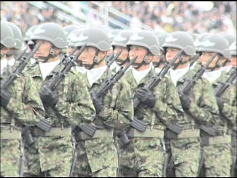 【高画質・再編集】平成２２年度自衛隊記念日行事 観閲式 観閲行進