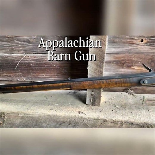Appalachian Barn Gun #flintlock #percussion #heritage #maker #muzzleloader #hunting