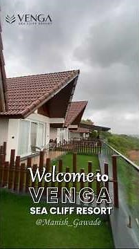 Welcome to "VENGA" SEA CILFF RESORT Khavane Sindhudurg #shorts #shortsfeed #travel #nature #resorts