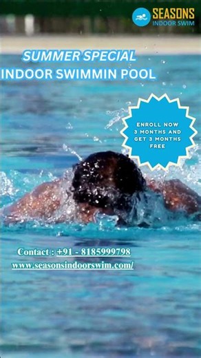 Swimming Training in Kondapur Hyderabad | Learn Swimming with Experts | Seasons Indoor Swim