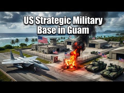The 5 Strategic US Military Bases in Guam Explained: How the US Dominated the Western Pacific!