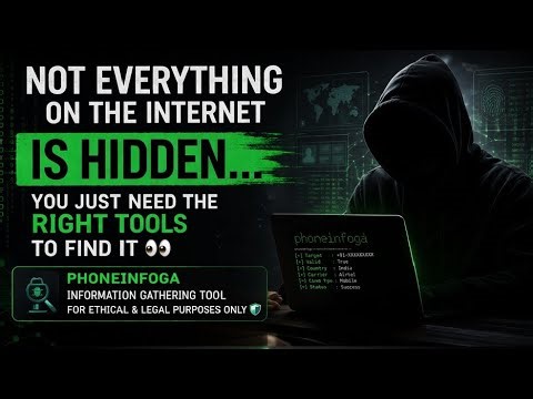 OSINT Tools Explained | PhoneInfoga Tutorial for Beginners (Ethical Use Only) 🔍