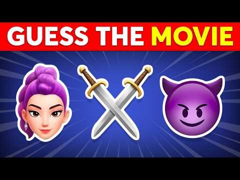 Guess The MOVIE By Emoji 🎬🍿| Super Fun Movie Quiz
