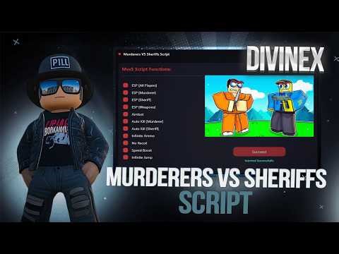 Murderers VS Sheriffs Duels Script NO KEY – Aimbot, ESP, Fly & More! ios/android/pc
