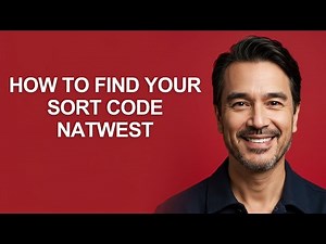 How to Find Your Sort Code Natwest - KevinHowTo