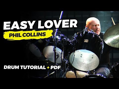 Easy Lover | Drum Tutorial + PDF - (P.Bailey - Phil Collins)
