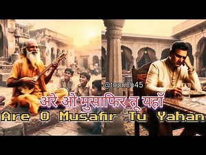 Are O Musafir Lyrics Video | Atif Aslam, Palak Muchhal | Lyrical Video |