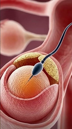 How Human Fertilization Happens | 3D Sperm Meets Egg Animation | AI Anatomy Explained