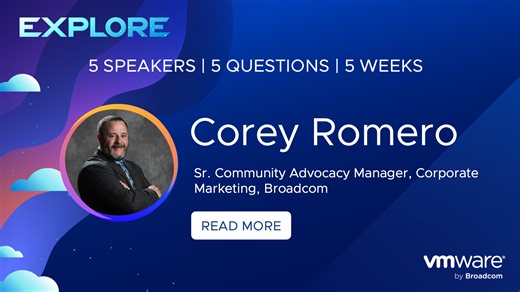 5 Speakers, 5 Questions, 5 Weeks | Meet Corey Romero