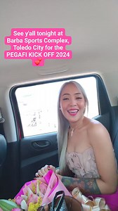 See y'all tonight at Barba Sports Complex, Toledo City for the PEGAFI KICK OFF 2024💞 | Kabingka Jade