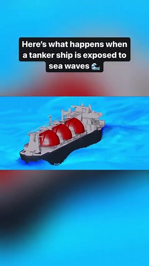 63K views · 2.9K reactions | The tanker ship experiences sinkage and trim due to the hydrodynamic forces acting on the ship hull. Courtsey of kriso #3DEXPERIENCE #SIMULIA #simulation #ship #ocean #tankship #wavea #fluidsimulation | Dassault Systèmes | Facebook