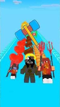 Minecraft Angel vs Devil Challenge #minecraft #minecraftshorts