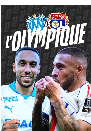 C’est la MEILLEURE affiche de Ligue 1 🍿 L’Olympico, l’affiche entre l’Olympique de Marseille et l’Olympique Lyonnais, est devenu l’un des matchs les plus attendus de la saison en Ligue 1. Chaque année, cette rencontre offre un scénario totalement fou, une intensité unique et des rebondissements qu’aucune autre confrontation du championnat ne propose. C’est simple : l’Olympico, c’est du grand spectacle garanti. Et cette saison ne fait pas exception. Au Vélodrome, l’OM a renversé l’OL 3-2 en tout