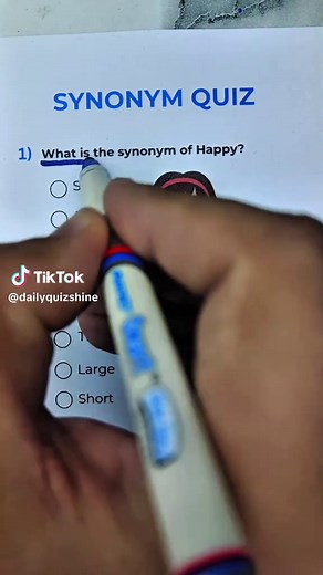 English Synonym Quiz: Test Your Vocabulary Skills