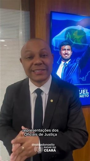 Soldado Noelio vai à Câmara defender porte de arma para socioeducadores e oficiais de justiça