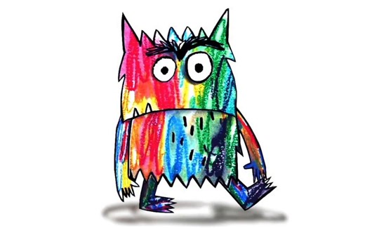 🔴读给孩子们的英文书（动画版）|THE COLOR MONSTER 变色小怪兽