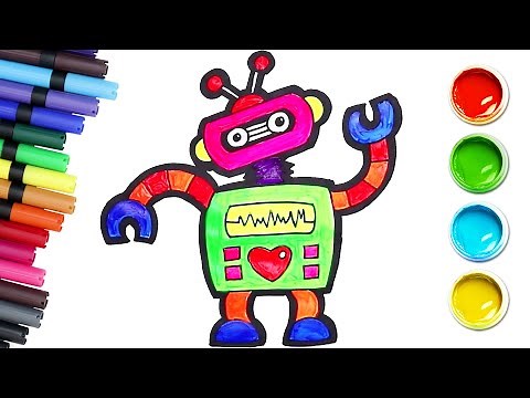 NOVO!! Aprenda a desenhar um Robô 🤖 Desenho Fácil | Chiki Art Brasil