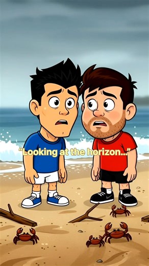 Stranded on a Desert Island 😱 | Funny Survival Cartoon #shortsviral