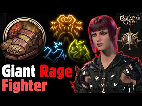 GIANT BARBARIAN FIGHTER Multiclass Build - Baldur's Gate 3