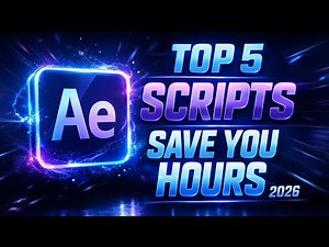 Top 5 Free After Effects Scripts That Will Save You Hours in 2026 | Motion Graphics Tutorial