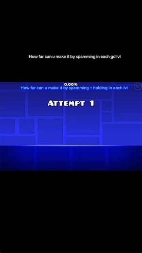 GD Level Spamming Challenge