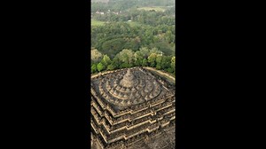 Above Borobudur: Witness World's Largest Buddhist Temple