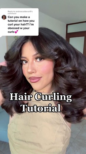 Achieve 90s Bombshell Hair with 1.25'' Gold Curling Iron Tutorial