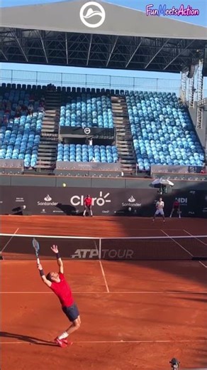 Borna Coric : No Drama, Just Tennis ⚡🔥 #shorts