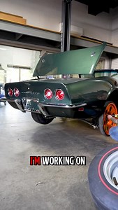 Step by step, our 1969 Corvette restoration is coming to life. With the body now mounted to the chassis, this numbers-matching 427 Tri-Power C3 is entering the final stretch — a timeless build in the making🔥 | RBR Restoration