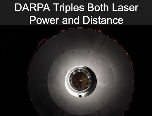 DARPA Triples Wireless Power Beaming to 800 Watts for 5 Miles But 2028 Goals Are 5000 Watts for 120 Miles | NextBigFuture.com