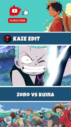 Zoro vs Kuina
