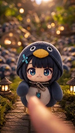 ふわふわのググガガ、みんな好き？ #gugugaga #咕咕嘎嘎 #终末地 #ググガガペンギン