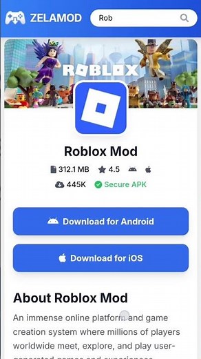 Roblox Mod Menu - how to get Unlimited Robux in roblox mod apk v697.926 #roblox #robloxhack