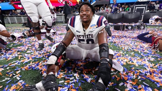 The moments after SC State won the 2025 Celebration Bowl
