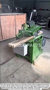 Automatic Wood Surface Stripping Machine – High-Speed Timber Processing